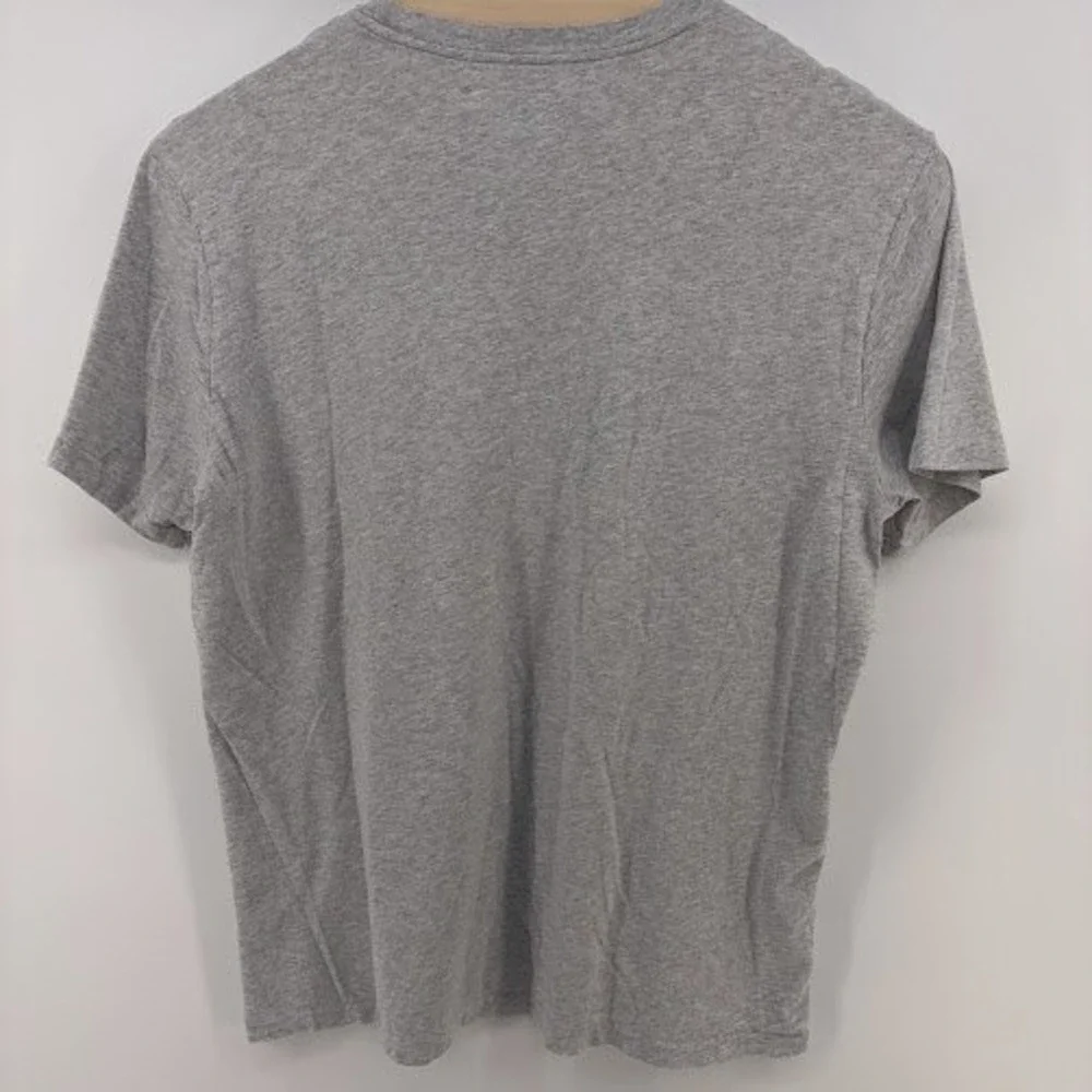 Polo Ralph Lauren Shirt Mens XLT Gray‎ Short Sleeve Crew Neck Casual Blue Pony